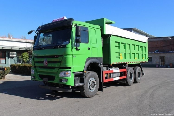 SINOTRUCK HOWO Camión pesado de 400 CV 6X4 camión de 6 metros con aire acondicionado automático