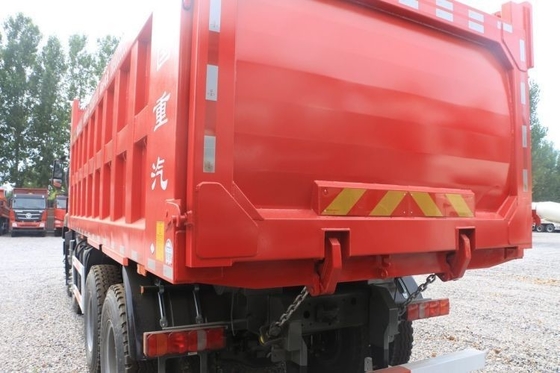 23 Coches de boutique usados Sinotruk Haohan N7G 440 HP 8X4 7.6 m Camiones de basura con sistema multimedia