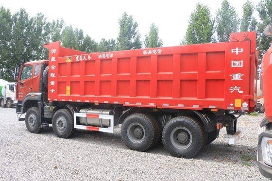 23 Coches de boutique usados Sinotruk Haohan N7G 440 HP 8X4 7.6 m Camiones de basura con sistema multimedia