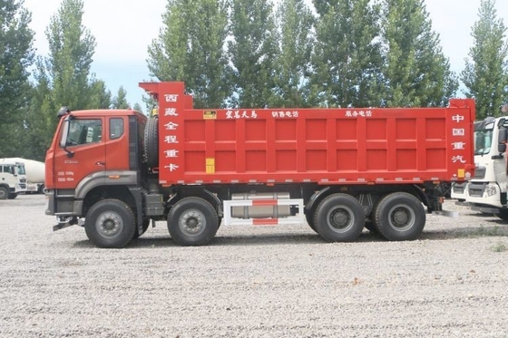 23 Coches de boutique usados Sinotruk Haohan N7G 440 HP 8X4 7.6 m Camiones de basura con sistema multimedia