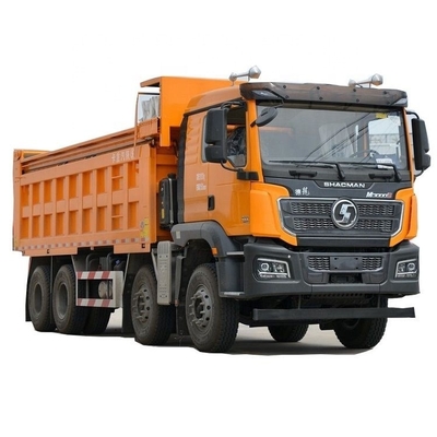 Shacman Delon M3000S 400 CV 8X4 6.8m camiones de basura 12 sistema multimedia de cambio hacia adelante