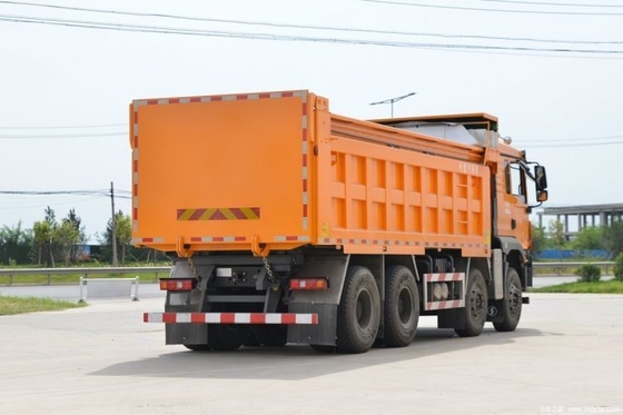 Shacman Delon M3000S 400 CV 8X4 6.8m camiones de basura 12 sistema multimedia de cambio hacia adelante