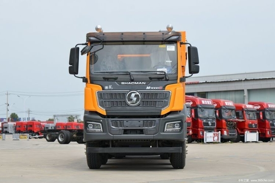 Shacman Delon M3000S 400 CV 8X4 6.8m camiones de basura 12 sistema multimedia de cambio hacia adelante