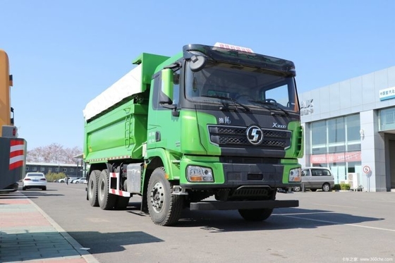Profesional Boutique Shacman Shaanxi Cardron pesado X3000 400 HP 6X4 5.8m camiones de basura