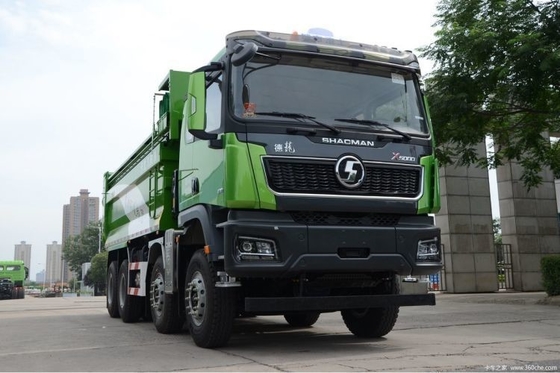 31-40T Capacidad Shacman Delon X5000 430hp 8X4 6.5m camiones de basura para coches usados de boutique caliente