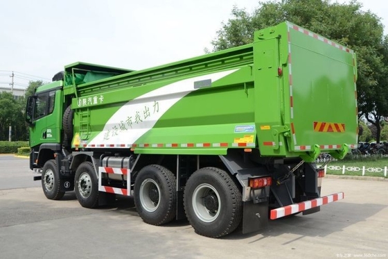 31-40T Capacidad Shacman Delon X5000 430hp 8X4 6.5m camiones de basura para coches usados de boutique caliente