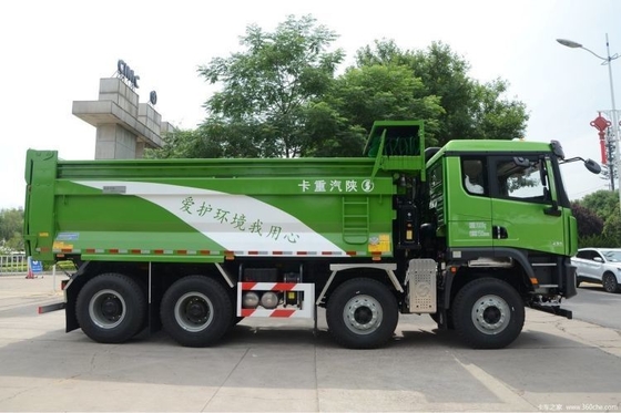 31-40T Capacidad Shacman Delon X5000 430hp 8X4 6.5m camiones de basura para coches usados de boutique caliente
