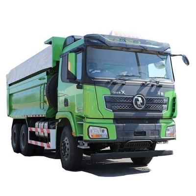 Usado Shacman Delong X3000 400 HP 6X4 5.8m camión de basura con silla de conductor de suspensión aérea