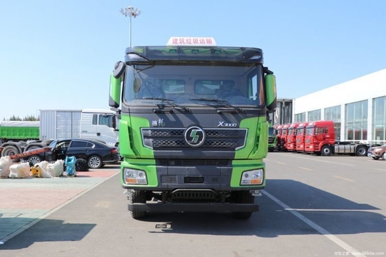 Usado Shacman Delong X3000 400 HP 6X4 5.8m camión de basura con silla de conductor de suspensión aérea