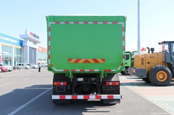 Usado Shacman Delong X3000 400 HP 6X4 5.8m camión de basura con silla de conductor de suspensión aérea