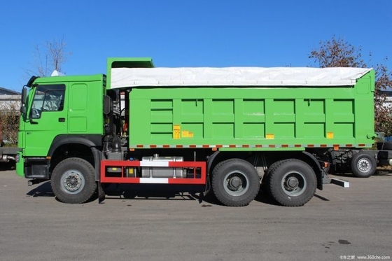 360° cámara trasera Sinotruk profesional HOWO camión pesado 400 CV 6X4 6 metros camiones de basura