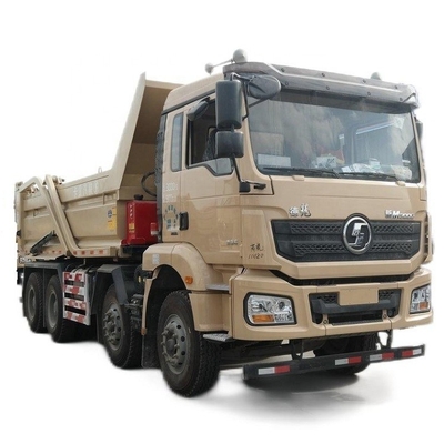 Capacidad de carga de 31 a 40 toneladas Shacman Delong M3000 8X4 camiones de basura Boutique profesional