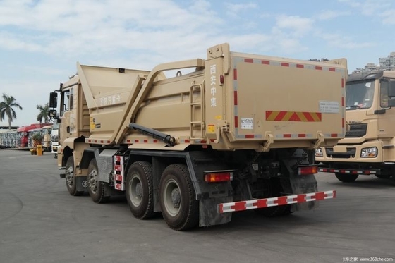 Capacidad de carga de 31 a 40 toneladas Shacman Delong M3000 8X4 camiones de basura Boutique profesional