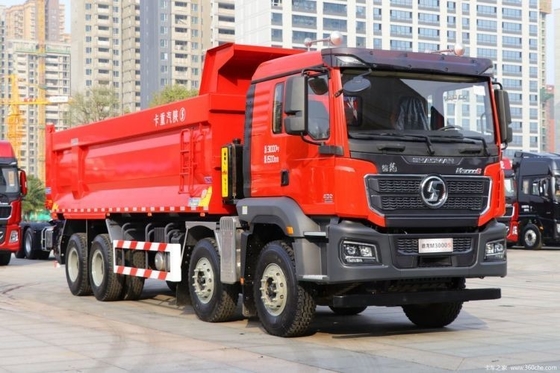 Shacman Shaanxi pesado Cardron M3000S 350 HP 8X4 6.8m camiones volquetes con sistema multimedia