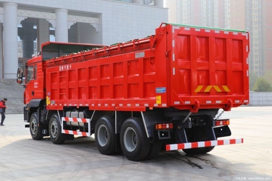 Shacman Shaanxi pesado Cardron M3000S 350 HP 8X4 6.8m camiones volquetes con sistema multimedia