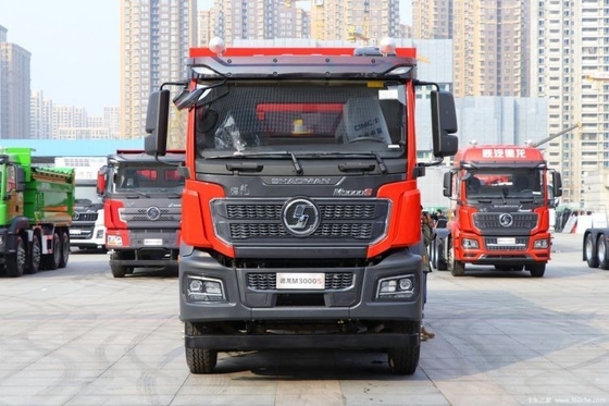 Shacman Shaanxi pesado Cardron M3000S 350 HP 8X4 6.8m camiones volquetes con sistema multimedia